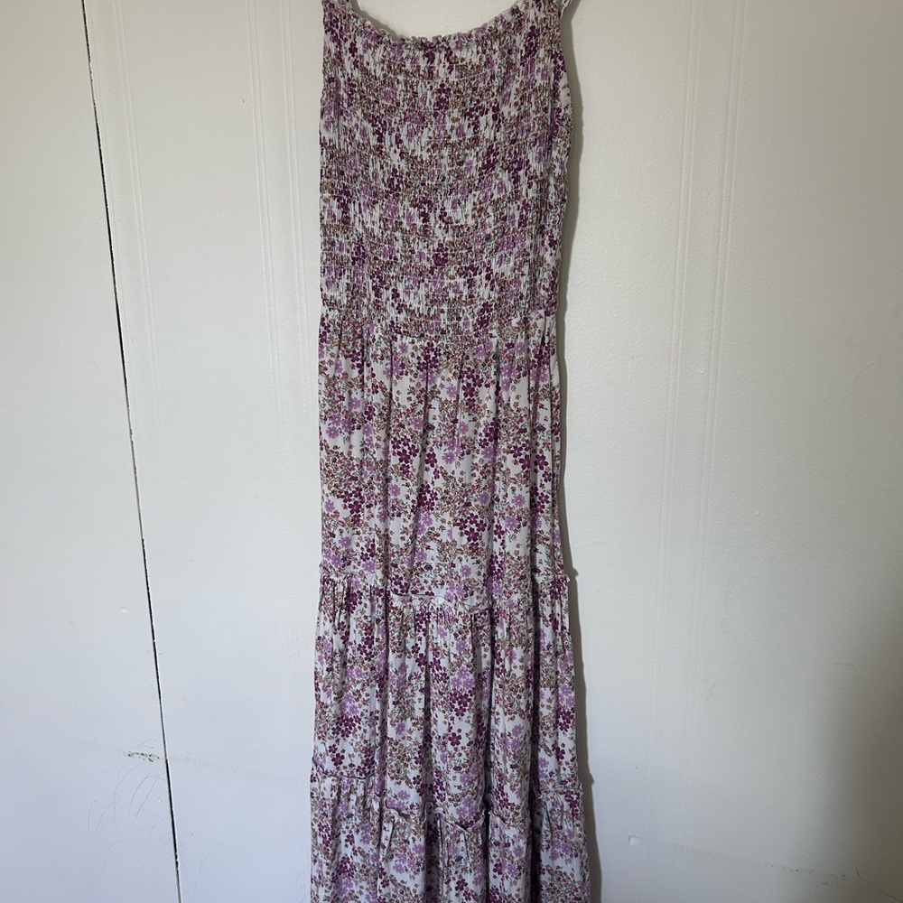 Floral Purple Dress